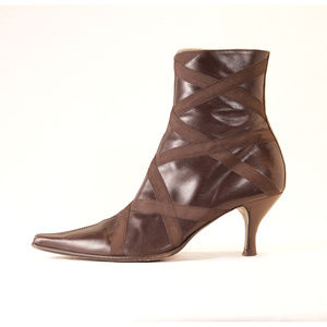 EUC Donald J. Pliner Lovisa Leather Ankle Boot 7.5